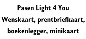 Pasen zonder Bijbeltekst