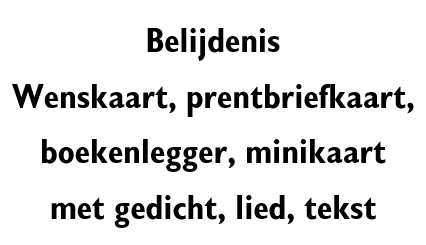 Belijdenis