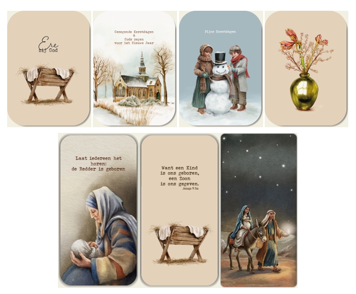 Kaartjes A7 (9111-9118)