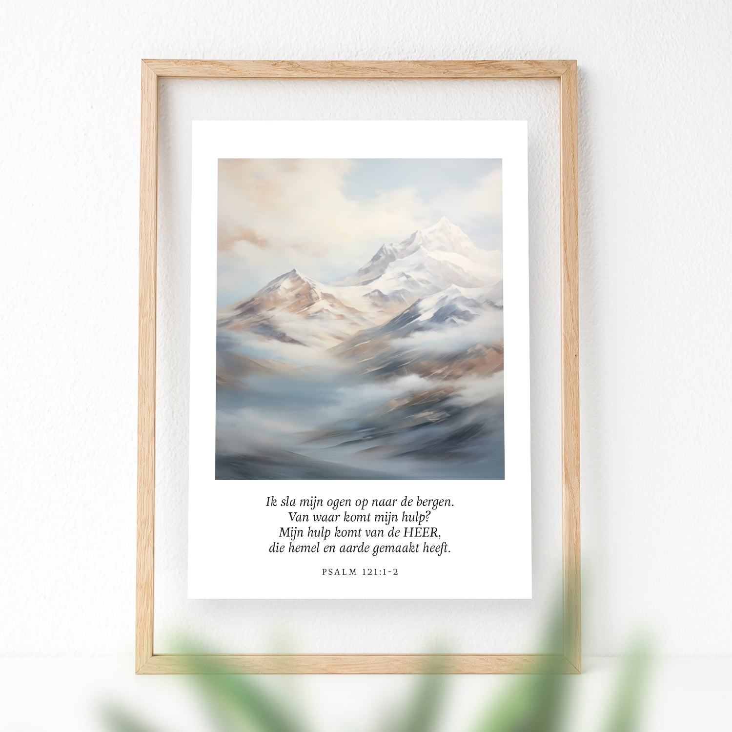 Poster A4 Ik sla mijn ogen op