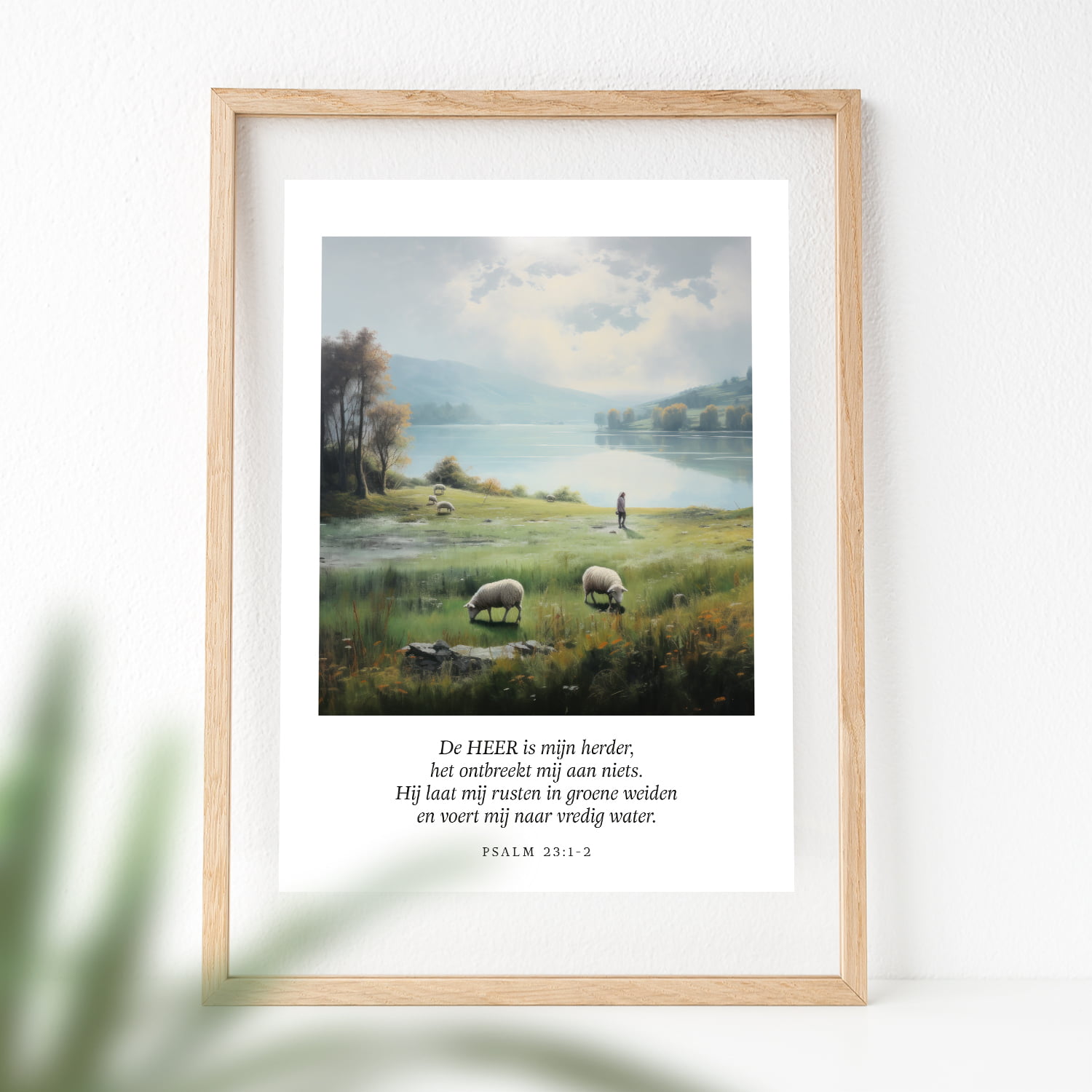 Poster A4 De HEER is mijn herder