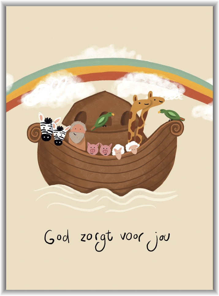 Schilderij A3 Ik ga slapen