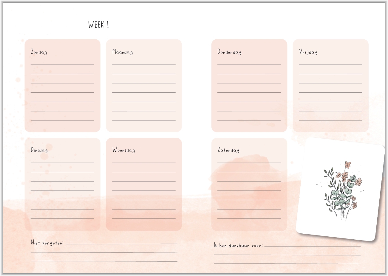 Agenda Made by Alett