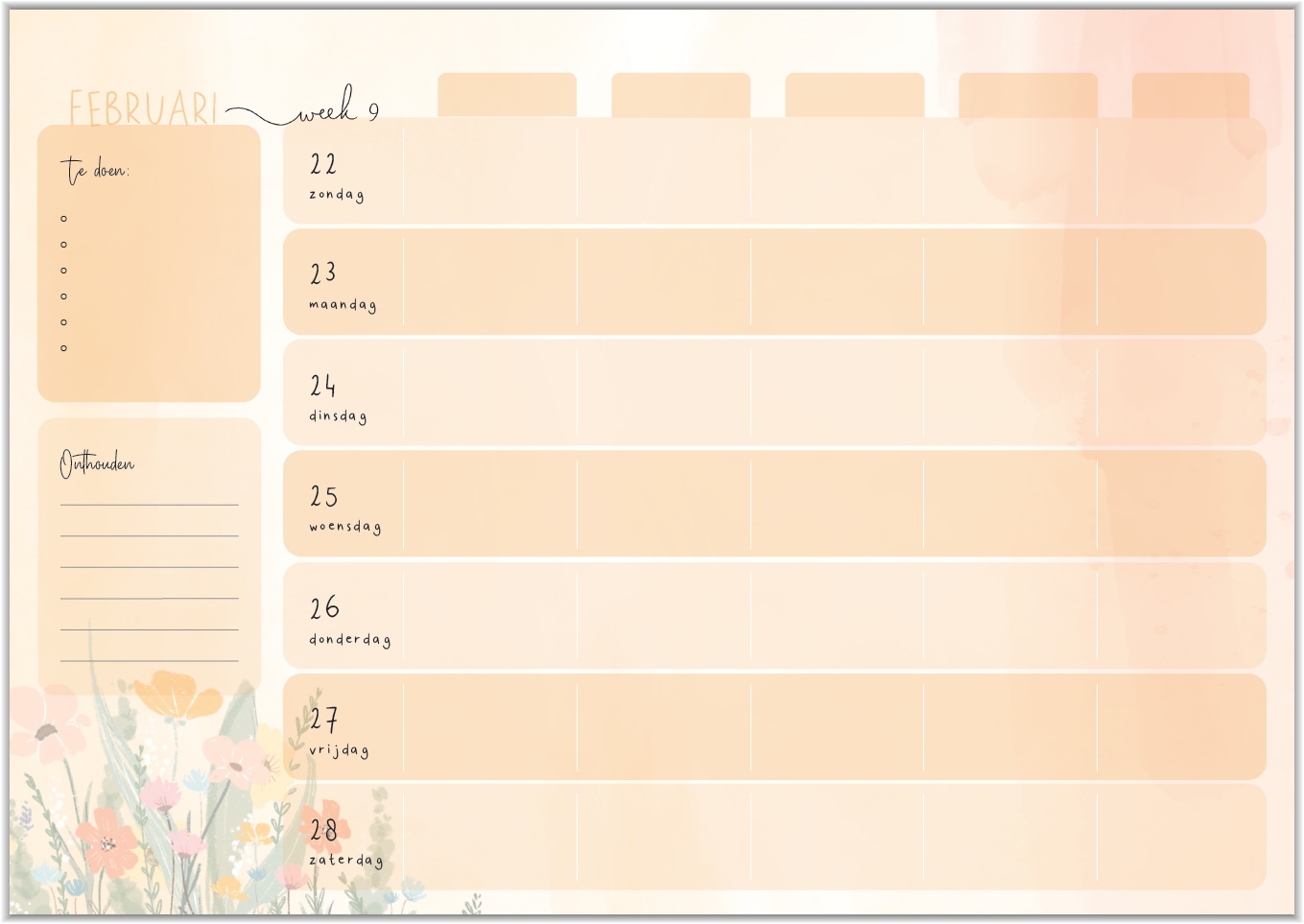 Familyplanner Made by Alett