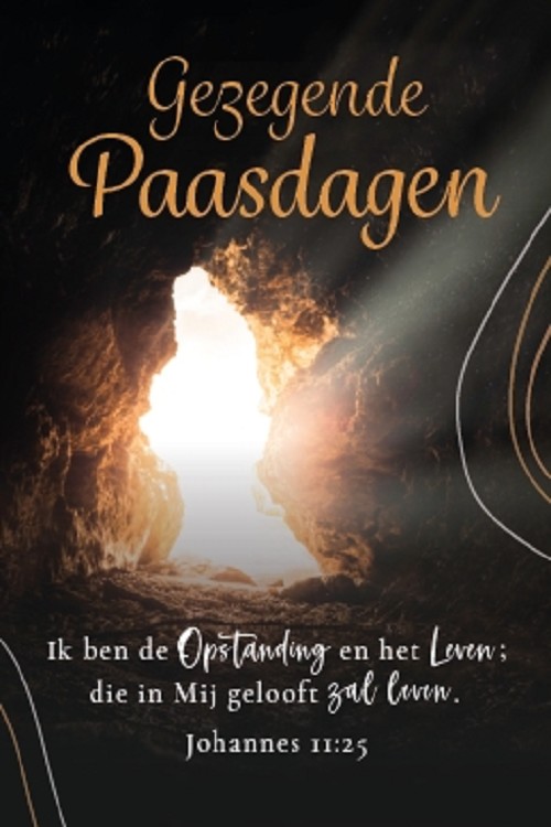 Minikaartje Gezegende Paasdagen