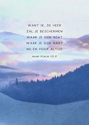 De Heer zal je beschermen