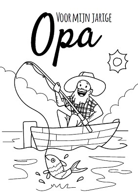 Kleurkaart Opa