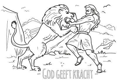 Kleurkaart God geeft kracht