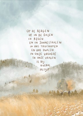 Op de bergen of in de dalen