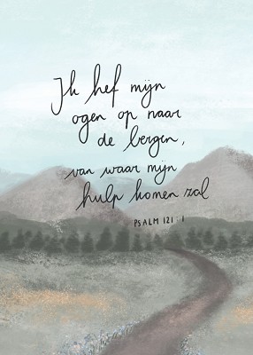 Ik hef mijn ogen op