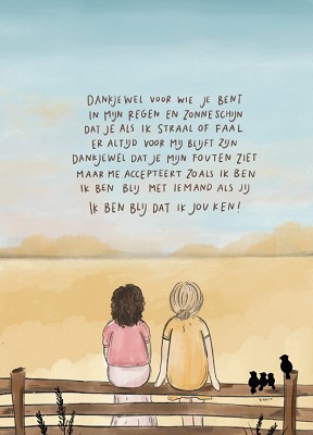 Dankjewel voor wie je bent