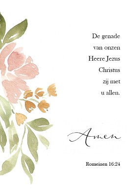 De genade van onzen Heere