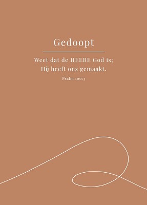 Gedoopt