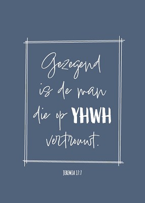 Gezegend is de man