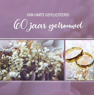 60 jaar getrouwd