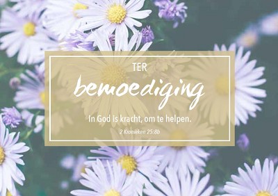 Bemoediging m/t
