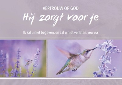 Vertrouw op God m/t
