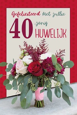 40 jaar getrouwd