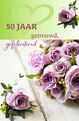 50 jaar getrouwd