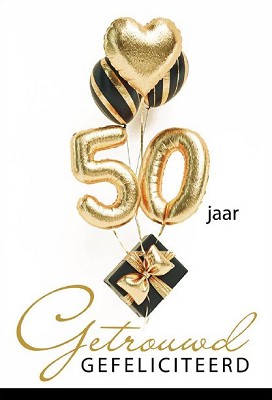 50 jaar getrouwd