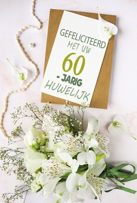 60 jaar getrouwd