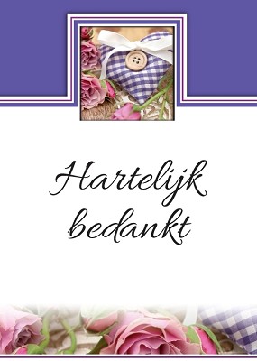Bedankt