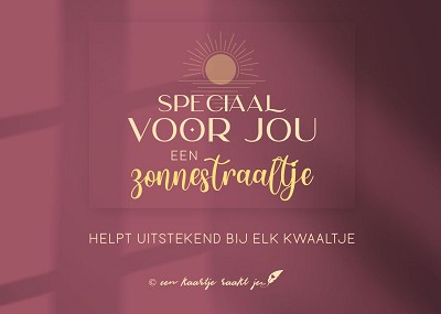 Speciaal voor jou