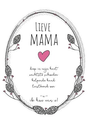 Lieve mama